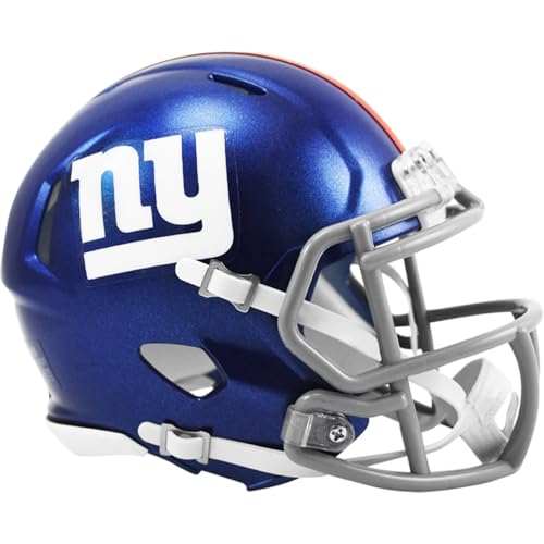 New York Giants Current Riddell Speed Mini Football Helmet - New in Riddell Box