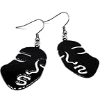 Zeitloser Damenschmuck Ohrringe Damen hängend schwarz Gesicht Lucil Mask