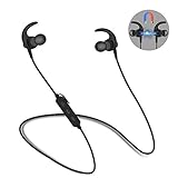 Auriculares Bluetooth 5.0, In Ear Auricular Bluetooth Auriculares Estéreo IPX7 Impermeable con Cancelación de Ruido, Auriculares Deporte magnéticos con HD Micrófono para iOS y Android