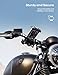 Lamicall Handyhalterung Fahrrad, Handyhalter Motorrad - Universal 360° Fahrrad Halter für iPhone 17/16/15/14 Pro Max Plus, Air, SE, 13/12 Pro Max Mini, 11 Pro Max, Xs, XR, Samsung S26 S25, Smartphone