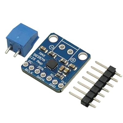 2PCS MAX98357 MAX98357A I2S 3W Class D Amplifier Breakout Interface I2S DAC Decoder for Audio Raspberry Pi Esp32 Arduino Zero