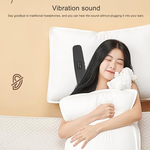 Miniatura 5 de Altavoz Para Dormir Por Conducción Ósea, Sonido Estéreo, Altavoz Para Dormir Inalámbricodebajo De La Almohada, Reproductor Mp3 Para El Hogar, Deportes Al Aire Libre, Ocio Y Black