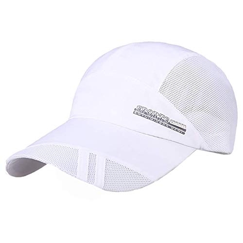 JAOAJ Sommer Atmungsaktive Mesh Baseball Kappe,Sport Schnell Trocknend Baseball Hüte,Herren Baseball Cap Sonnenhut,Sport Cap Verstellbar Cover