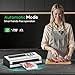 FRESKO Automatic Vacuum Sealer for Food with 95 kPa Powerful Suction, Compact Food Sealer machine Starter Kit with 10 Vacuum Bags for Dry/Moist Food, Sous Vide, Meal Prep
