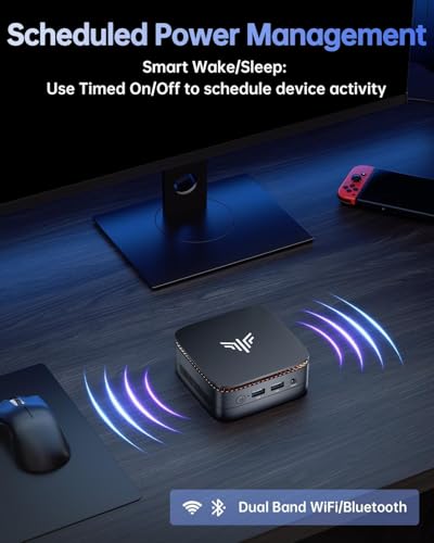 Image of KAMRUI E1 Mini PC Computer, 12th Alder Lake- N95 up to 3.4 GH, 16GB RAM 1TB M.2 SSD, Mini Desktop Computer, Support 2.5 inch SSD (up to 2TB), WiFi, BT, 4K, HTPC for Business, Home, Office