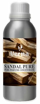 Veena Premium Long Lasting Perfume Concentrate Oil | Perfume Making Raw Material | Attar Oil for Men & Women” Universal Fragrance (Sandal Pure 100 ml)