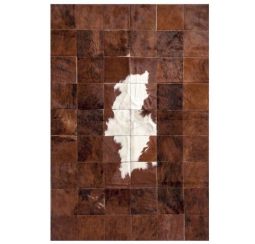 Tapis de Peau de Vache Patchwork. Cod 371 (180 cm x 240 cm)