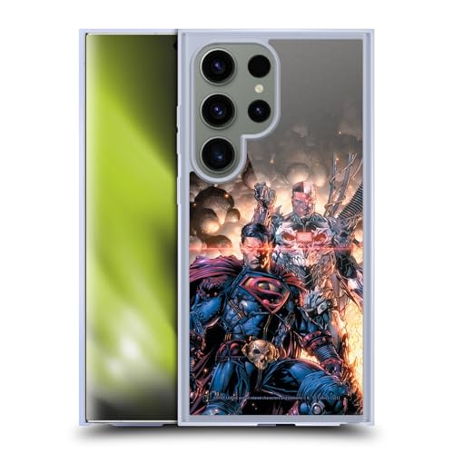Coque Magsafe Cyborg Galaxy S24 Ultra Justice League Étui Antichoc Souple Head Case Designs