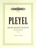  Ignaz Pleyel: 6 Easy Duets Op.8. For Violino