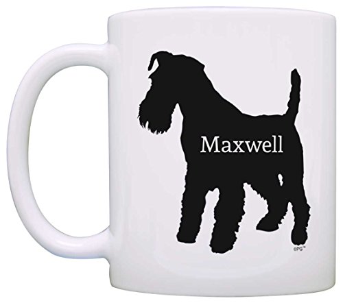 Personalized Dog Owner Gift Schnauzer Add Dog's Name Pet Dog Lover Gift Coffee Mug Tea Cup White #TOP2