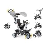 SMOBY Trendy Dreirad Baby Fahrer Komfort Grau