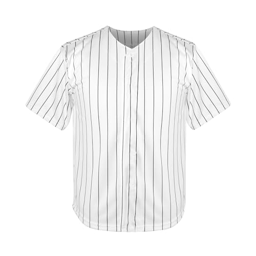 Camiseta infantil de beisebol juvenil com botão de manga curta cor sólida para escola, PE, uniforme