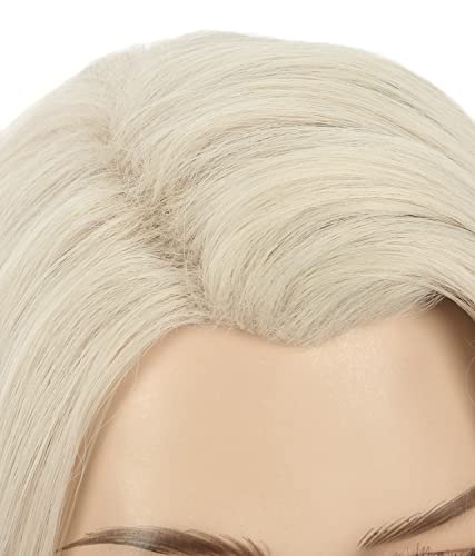 Karlery Adult Women Long Wavy Blonde Princess Wig Halloween Cosplay Wig Costume Anime Party Wig #TOP4