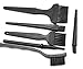 11 in 1 Anti Static Brushes Set with Microfiber Cleaning Cloth, Small Portable Plastic Handle Nylon Cleaning Brush Kit for Computer PC Keyboard Laptop Screen Electronics Camera Lens Phone Car