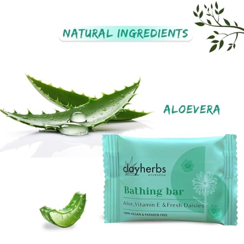 Image of 15g Soap, (Pack-100) Aloe, Vitamin E & Daisies Hotel Toiletries Soap, Travel Soap, Guest Room Amenities Soap, Hospitality Kit, Small Soap, Marriage Hall, Bathing Soap
