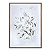 HomeRoots Multi 43% MDF 43% Wood 10% Paper 4% Metal Wildflower Leaf II Framed Wall Art