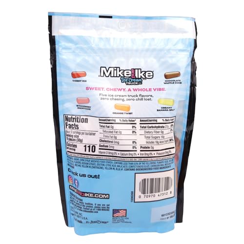 Mike and Ike Ice Cream Truck Mix, caramelos masticables 10 oz miniatura 2