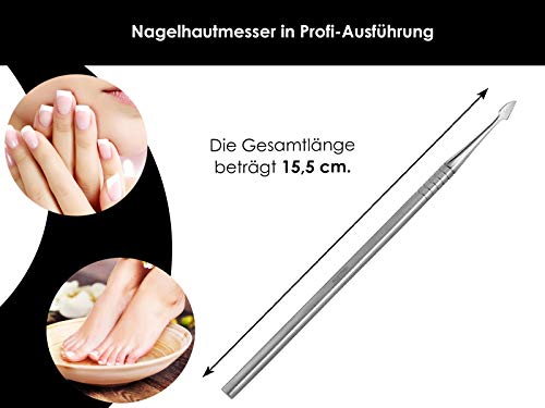Nagelhautmesser Hautmesser aus rostfreiem Edelstahl – Bild 3