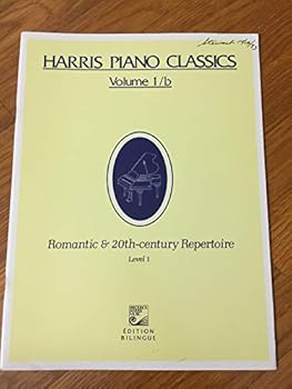 Paperback Harris Piano Classics, Volume 1/b-Romantic & 20th Century, Level 1 Book