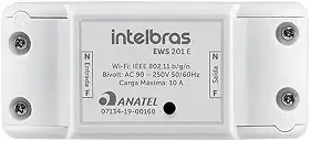 Interruptor Controlador de Cargas Izy Smart Wi-Fi EWS 201 E Branco Intelbras