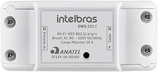 Interruptor Controlador de Cargas Izy Smart Wi-Fi EWS 201 E Branco Intelbras