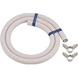 最新型 日本製 [都市ガス用] 内径9.5mm×長さ1m ガスホース ガスコード ホースバンド2コ付き【都市ガス1ｍ】