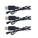 ZYGY Accessori 3PCS 4.8V Cavo di Ricarica USB Spina SM-2P per la Ricarica RC Truck Stunt Car Escavatore Caricabatteria per Auto Giocattolo