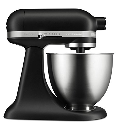 KitchenAid KSM3311XBM Ksm3311Xbm Stand Mixer, 3.5 quart, Matte Black