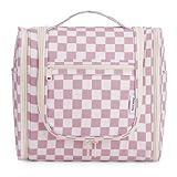 Narwey Neceser Mujer & Kulturbeutel Herren - Kinder Kulturtasche Zum Aufhängen & Männer Kosmetiktasche - Waschtasche für Frauen & Mädchen, Large