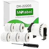 Type de paquet : compatibleCondition: brand new label Code : DK-22205 DK22205 Dimensions : 62 mm x 30,48 m Étiquettes de rouleau : couleur continue de l'étiquette : blanc Couleur du texte : noir