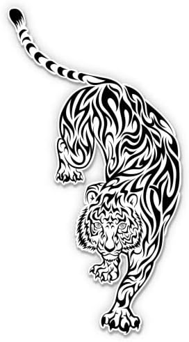 GT Graphics Express Tiger Tattoo - Vinyl Sticker Waterproof Decal