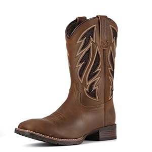 SUREWAY Cowboy Boots Artful Cut-Out...