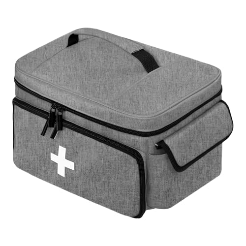 BOHEMIABY Tragbar Arzttasche Medizintasche, Luft Reiseapotheke...