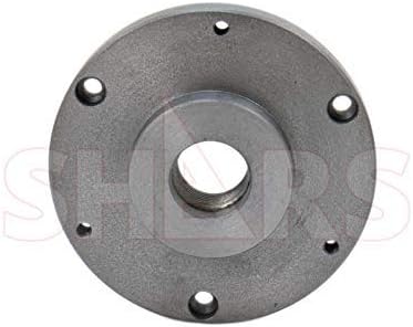 Miniatura 9 de Shars Mandíbulas de torno de desplazamiento autocentrante de 6 pulgadas con 3 mandíbulas de 2 piezas con placa trasera roscada semimecanizada