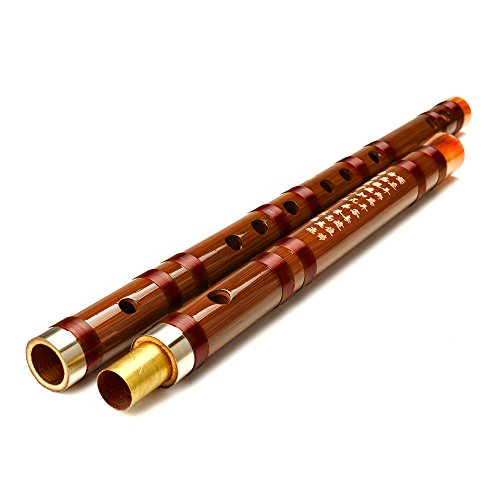 Separable Bamboo Flute Traditional Handmade Chinese Musical Instrument In Key E F G (Key G) #TOP1