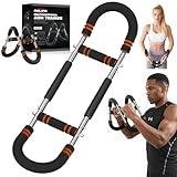 Relife ツイスターアームトレーナー 40~130ポンド アームトレーナー 前腕&胸筋トレーニングワークアウト用 調節可能なスプリングレジスタンスチェストエクササイズ ポータブルホームジム筋力器具 男女兼用