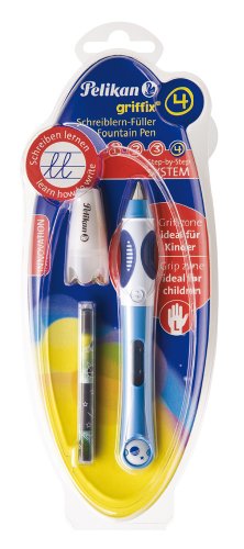 Pelikan-Füller Pelikan Füller Griffix für Linkshänder, 1 Set, blau