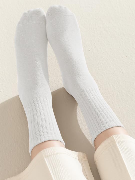 3 Pairs Adorable Women's Knitted Socks, Casual Cotton Sports Socks, Comfort Breathable, Fashion Clothing Gift, Autumn Style4