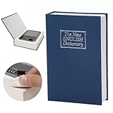 Cajas Fuertes Camufladas con Cerradura Combinada, Libro de Papel Real con Caja Fuerte Seguro Caja de Seguridad Oculta...