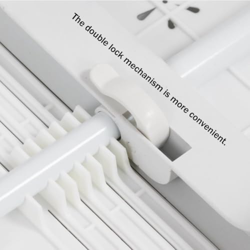 Estante ajustable para armario y cocina ideal para tu baño 7