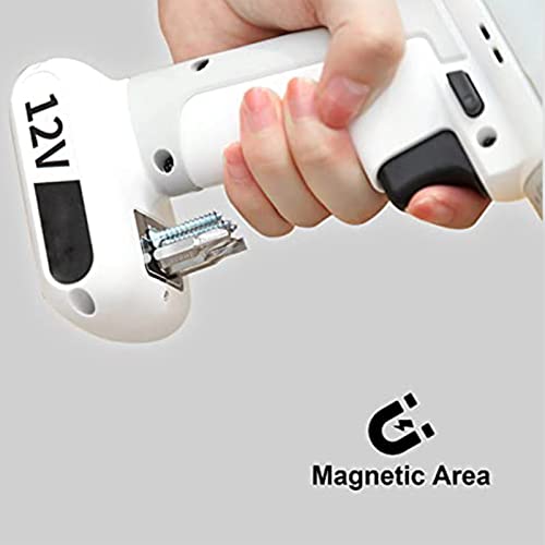 QHYXT 12-V-Akku-Bohrmaschine, 18 + 3-Kupplungseinstellung, Bohrmaschinen-Set, 2 Variable Geschwindigkeiten, 3/8-Zoll… – Bild 5