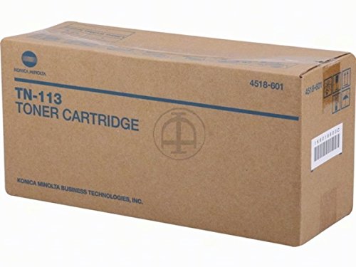Toner noir Konica Minolta DI 1610 original TN-113 pour imprimante de bureau