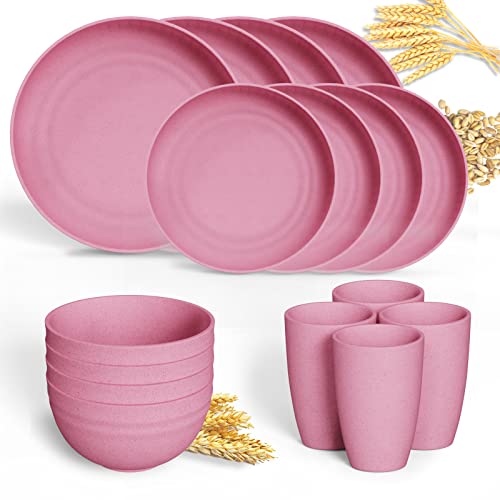 17 Best Wheat Straw Dinnerware Set of 2024 You Can Buy on Amazon