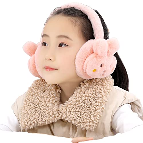Winters Cute White Ear Muffs/Ear Warmer for Girls, Women & Kids (8 Years and above) for Outdoor Wear & Foldable Head/Hair Accessory For (Random Colors-Designs) (EARMUFF-PREMIUM)-image-41