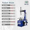 XK Single 2.0 Horsepower Tire Changer Wheel Changers Machine 580 with New Double Foot Pedal 110V with 12 Month Parts Replacement
