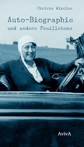 Preisvergleich Produktbild Auto-Biographie und andere Feuilletons