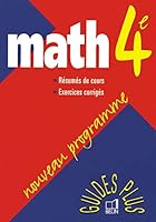 MATH 4EME NOUVEAU PROG 2701124409 Book Cover