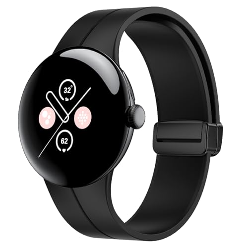 [PONATTENO] xg ݊For Google Pixel Watch R 41/45 VREHb`oh CobN vxg y hϋv h j Y (41mm, ubN)