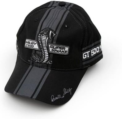 Shelby American Black Super Snake Hat