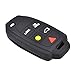 Silicone Car Key Case For Volvo XC90 S80 XC70 S60 V70 Cover Keyless Remote Fob Shell Skin Keyring Key Chain Holder Protector